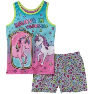 Komar Kids Girls’ Believe in Yourself Pajama Set